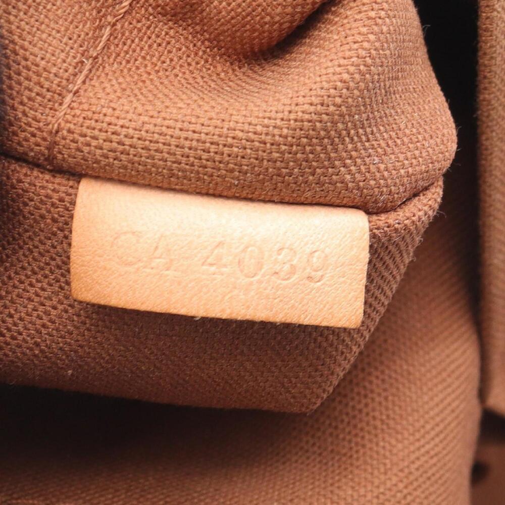 LOUIS VUITTON Authentic Brown Monogram Coated Canvas Messenger Shoulder Bag - Picture 5 of 10
